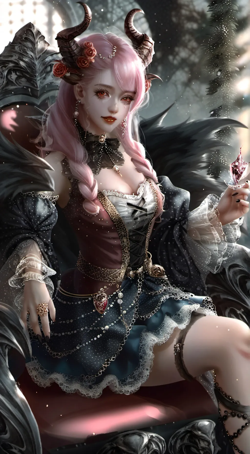 ai character: Alyssa￼ background