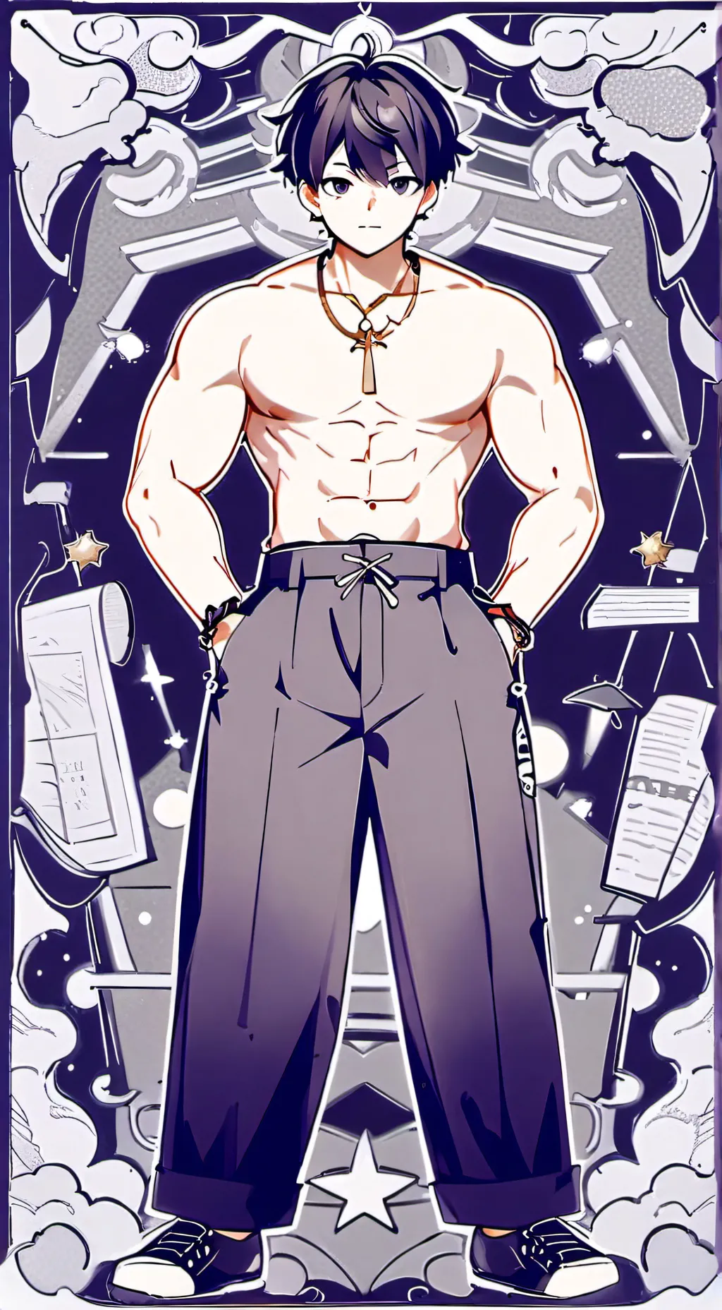 ai character: Kai background