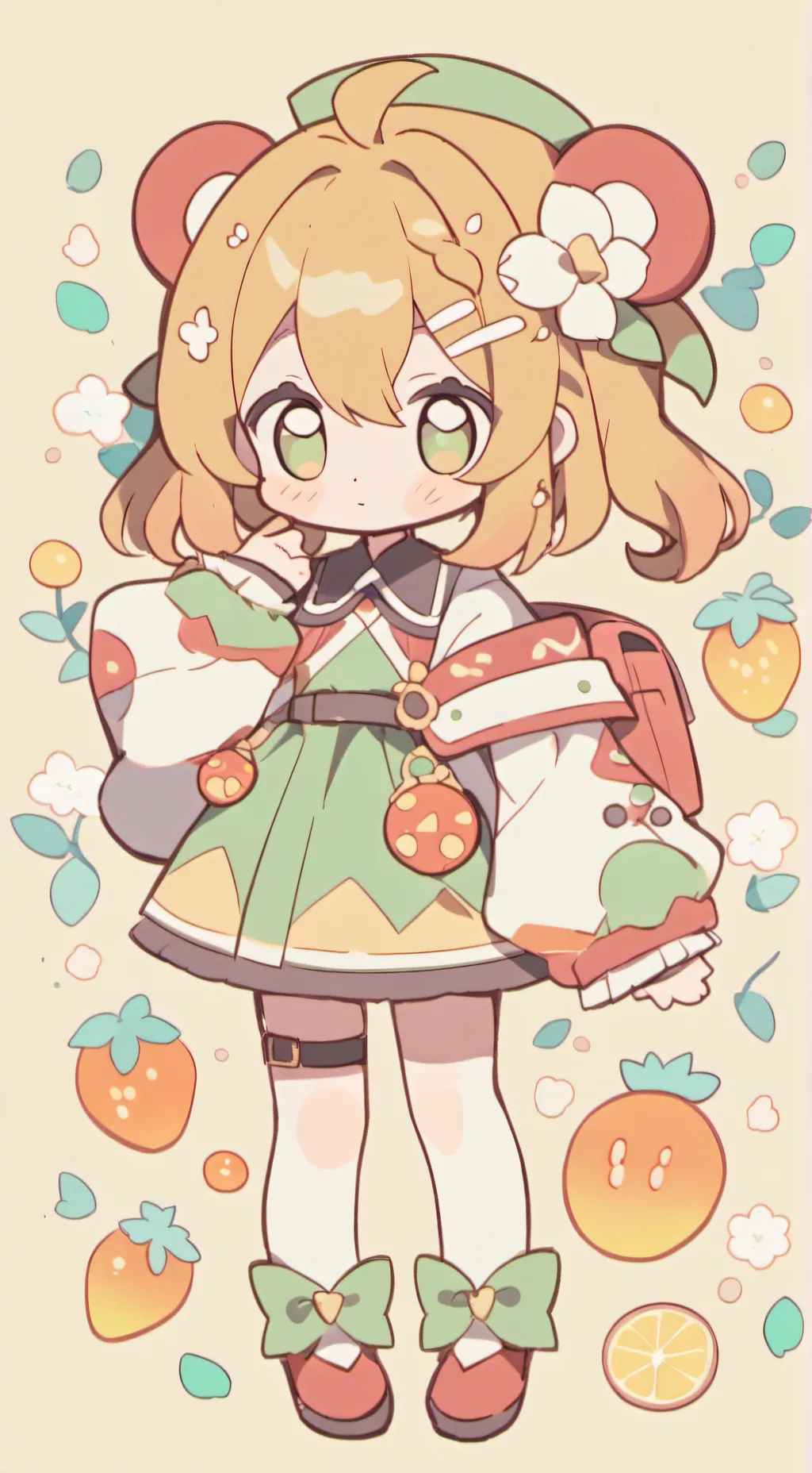 ai character: зонтитопи background