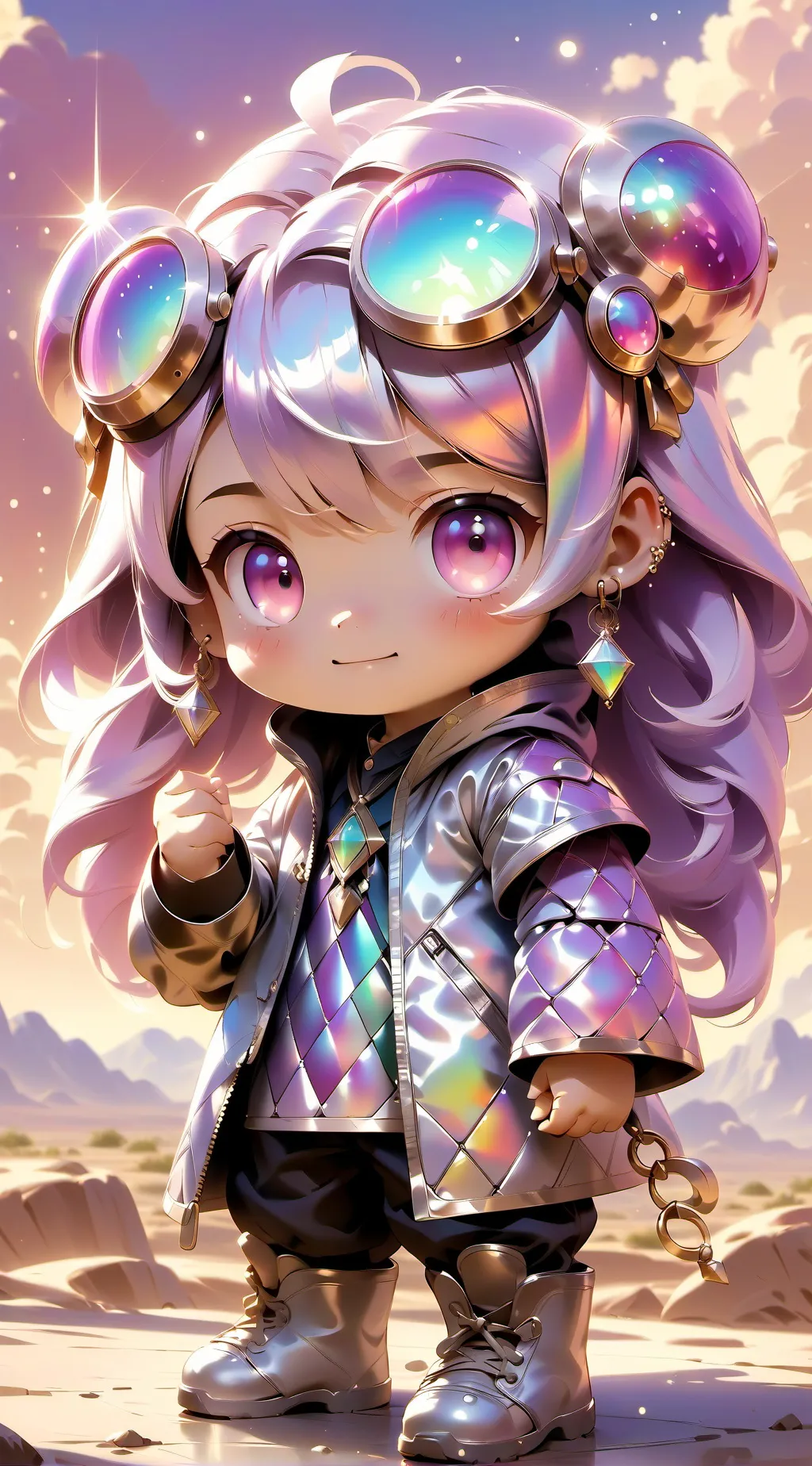 ai character: BEBE UWU background