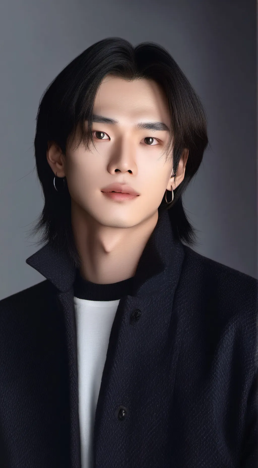 ai character: hyunjin  background