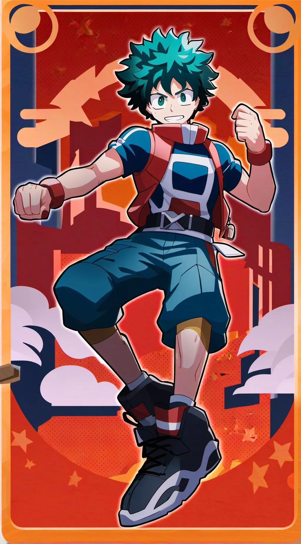 ai character: mha lives background