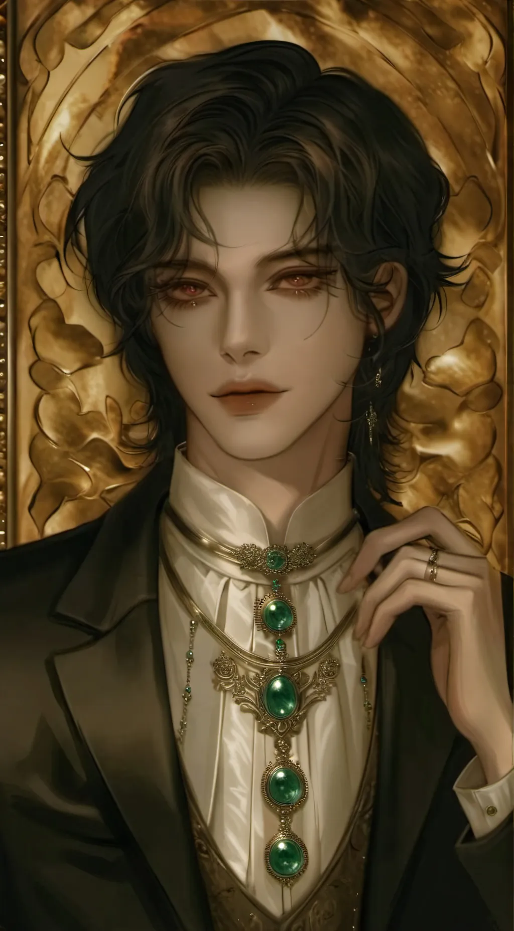 ai character: Alexander Mahere background