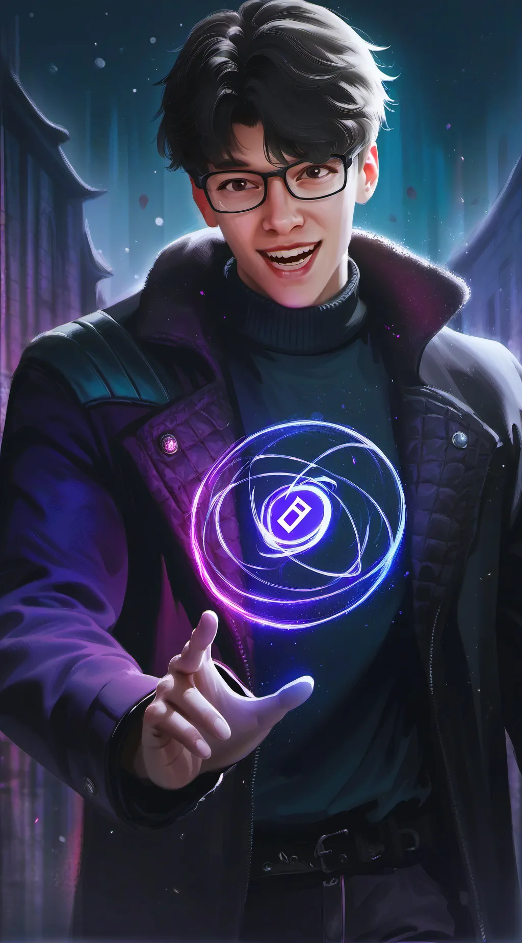 ai character: Martim  background