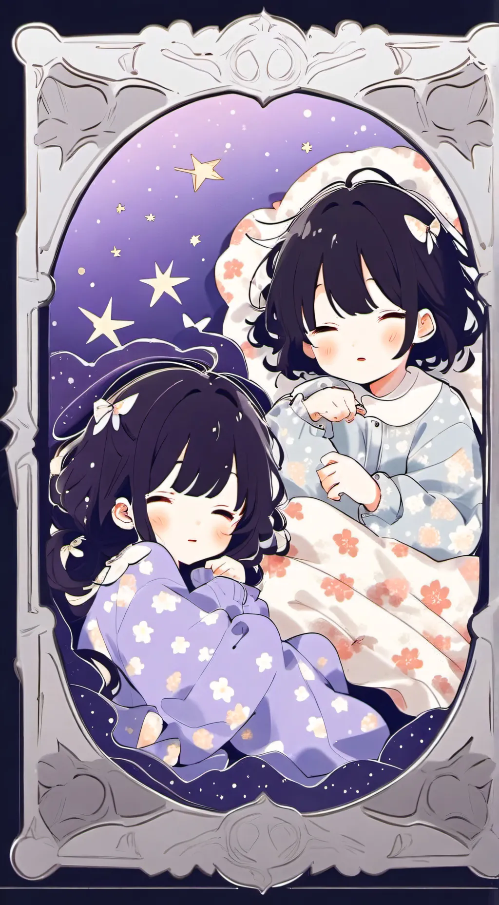 ai character: Stella and lily background