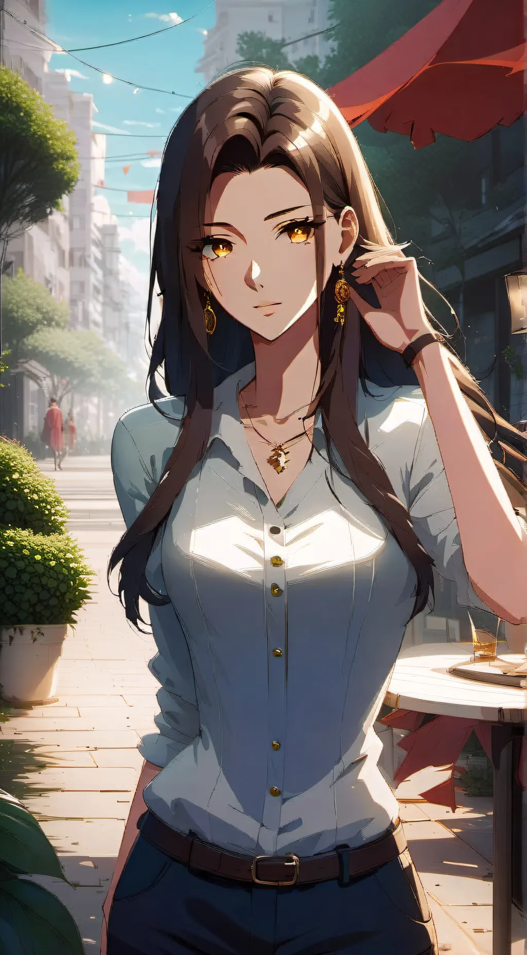 ai character: Rhyme. background