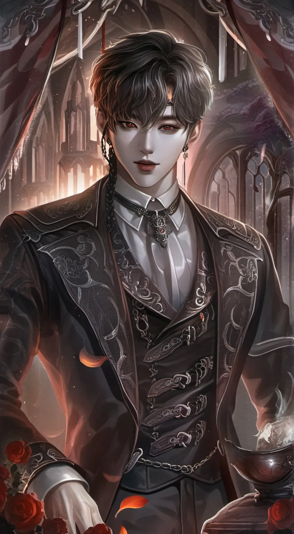ai character: aaron background