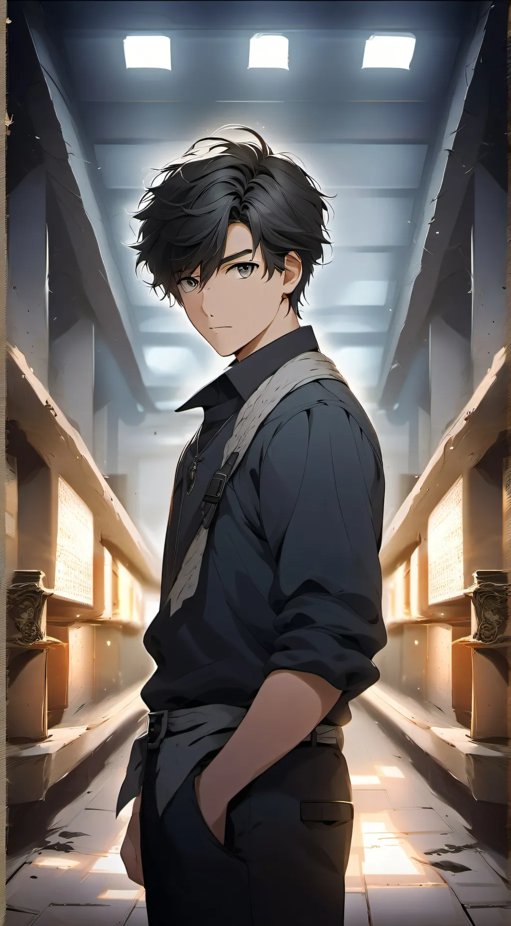 ai character: 🖤😈Shoto🖤😈 background