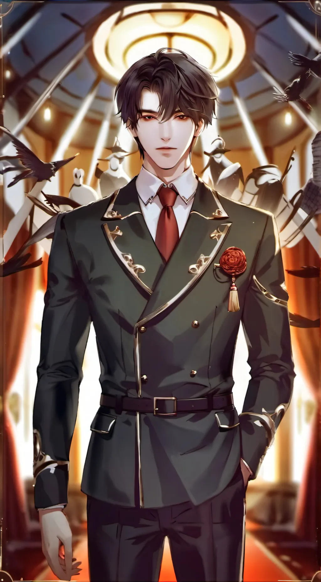 ai character: Indigo-Rodamrix background