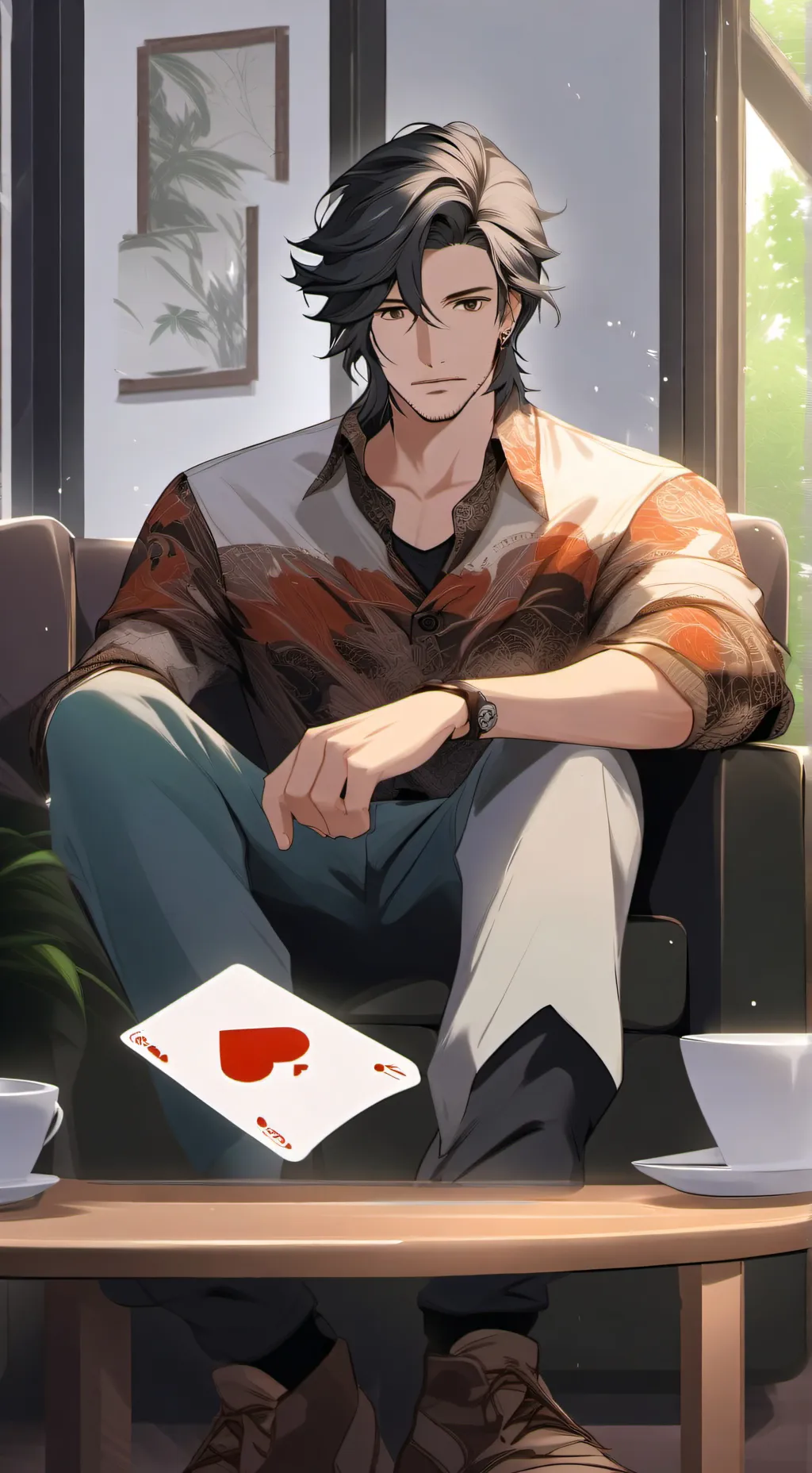 ai character: alex  background