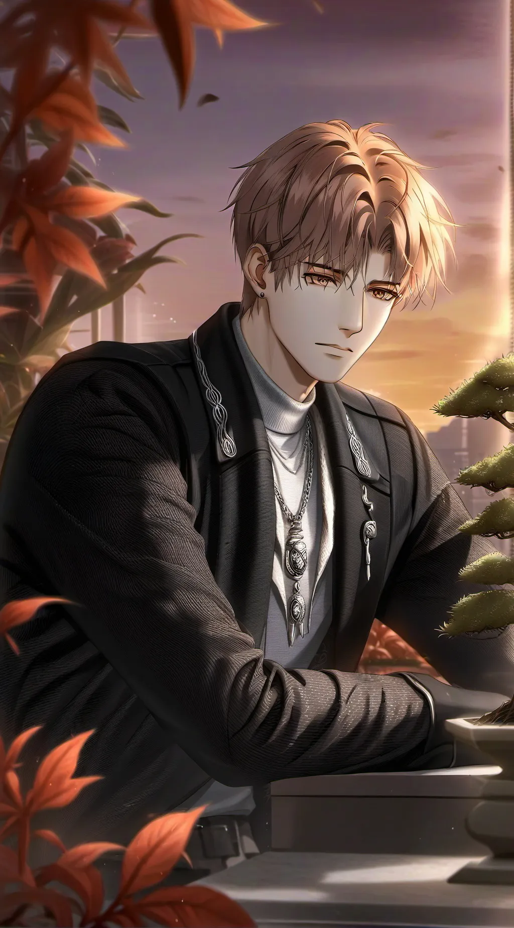 ai character: Affectionate Yet Obstinate Lover background