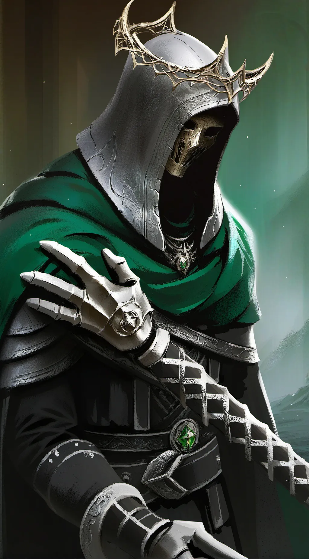 ai character: Dr doom background