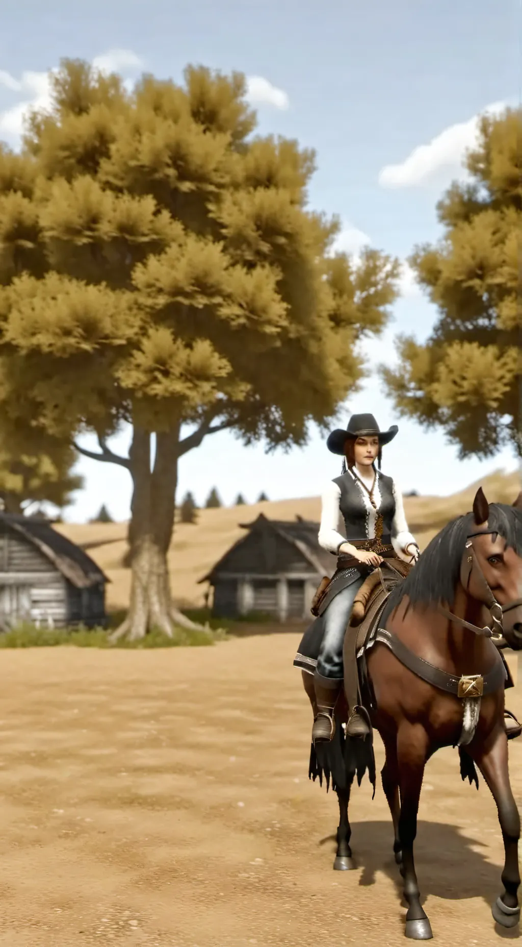 ai character: rdr  background