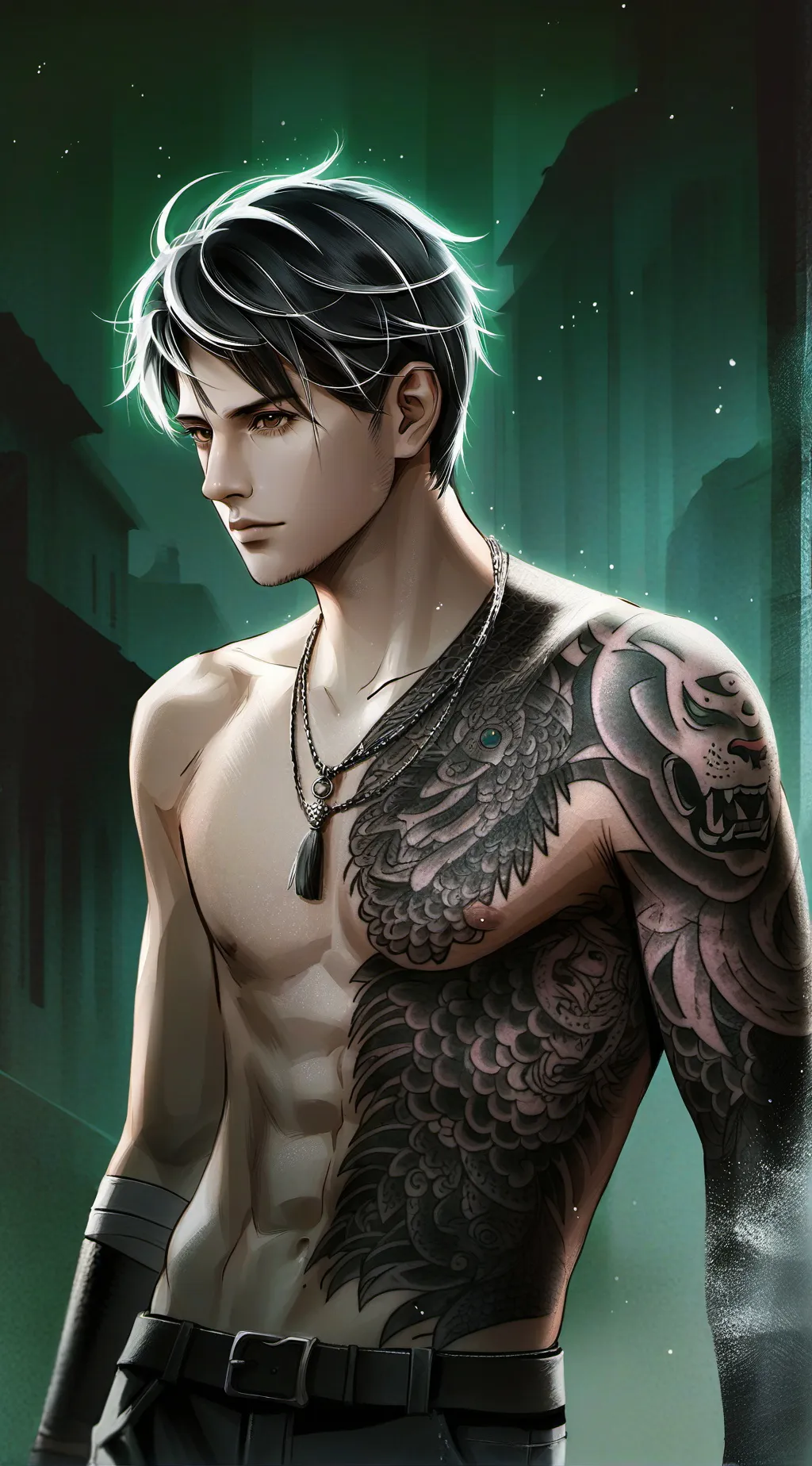 ai character: apocalipsis....... background