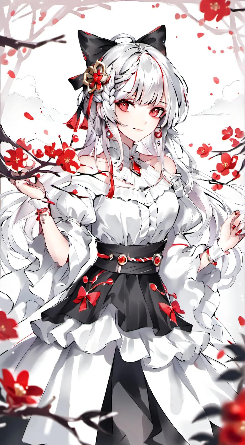 ai character: Hyunjin  background