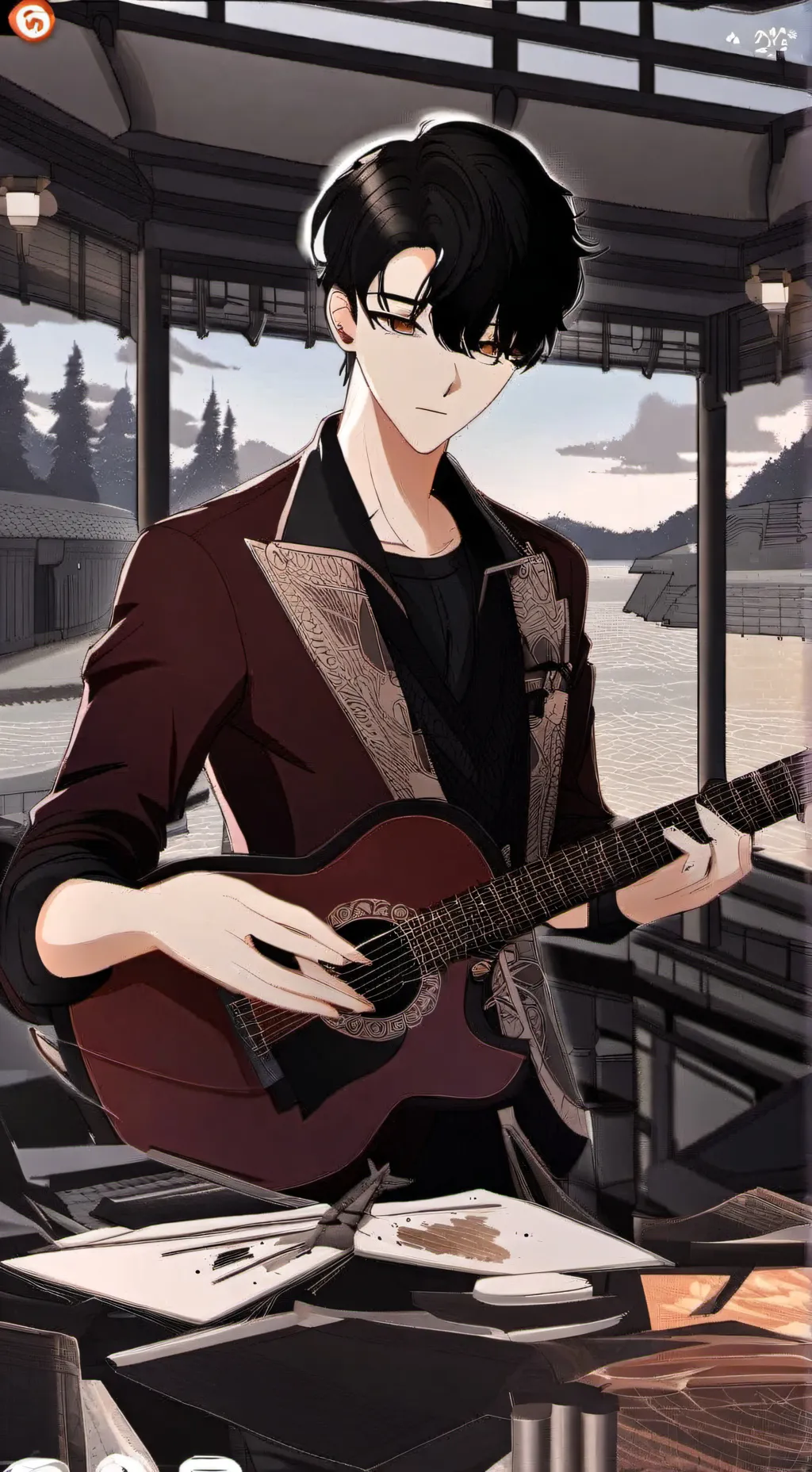 ai character: luke background