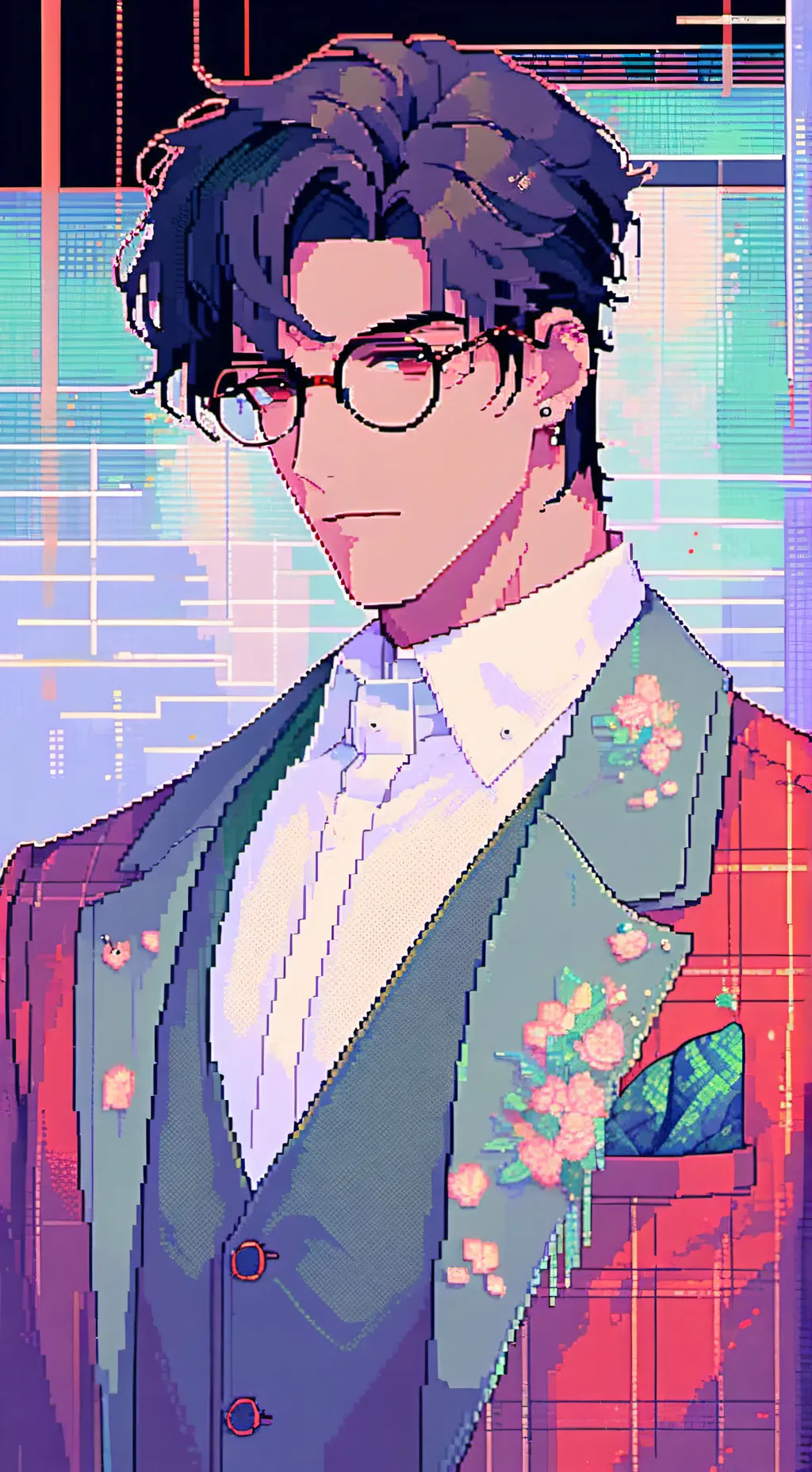 ai character: Alexander wood background
