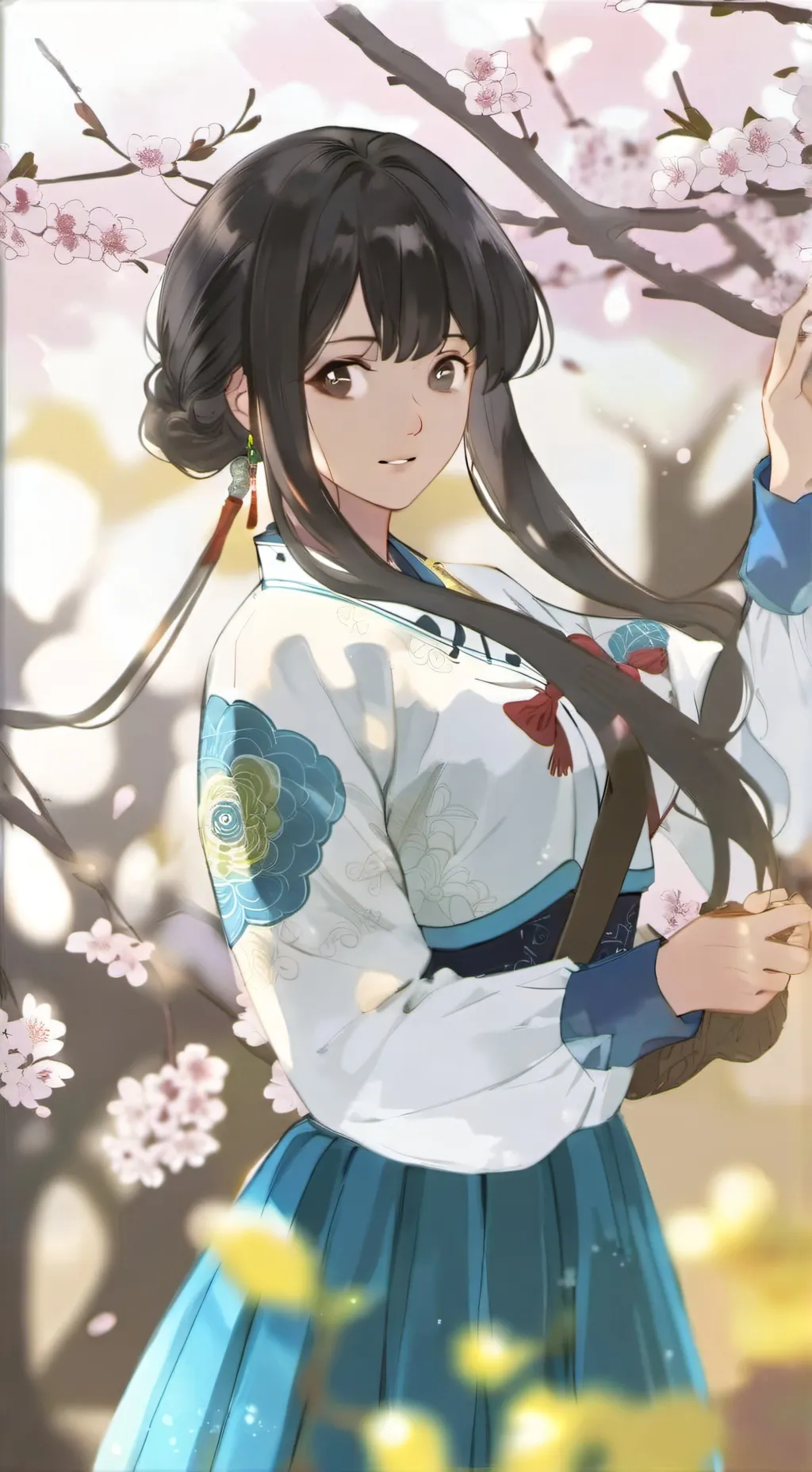 ai character: amelia background