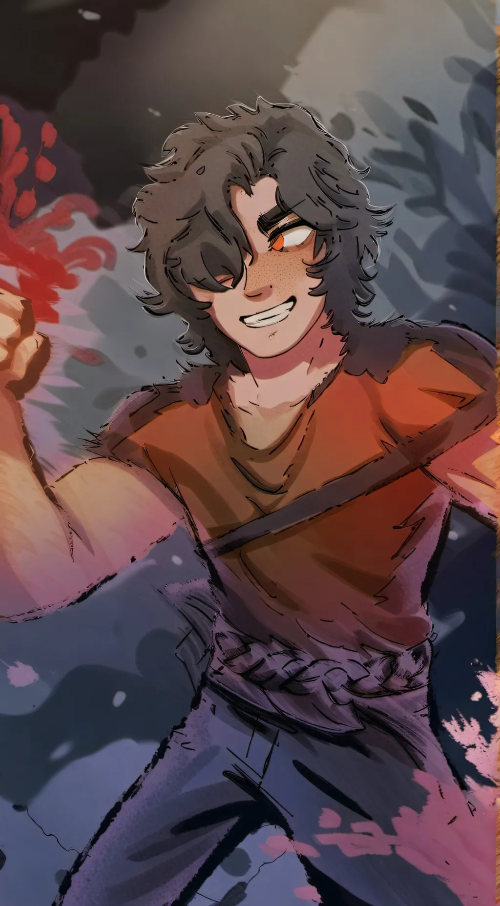 ai character: Michael Afton 🦊 background