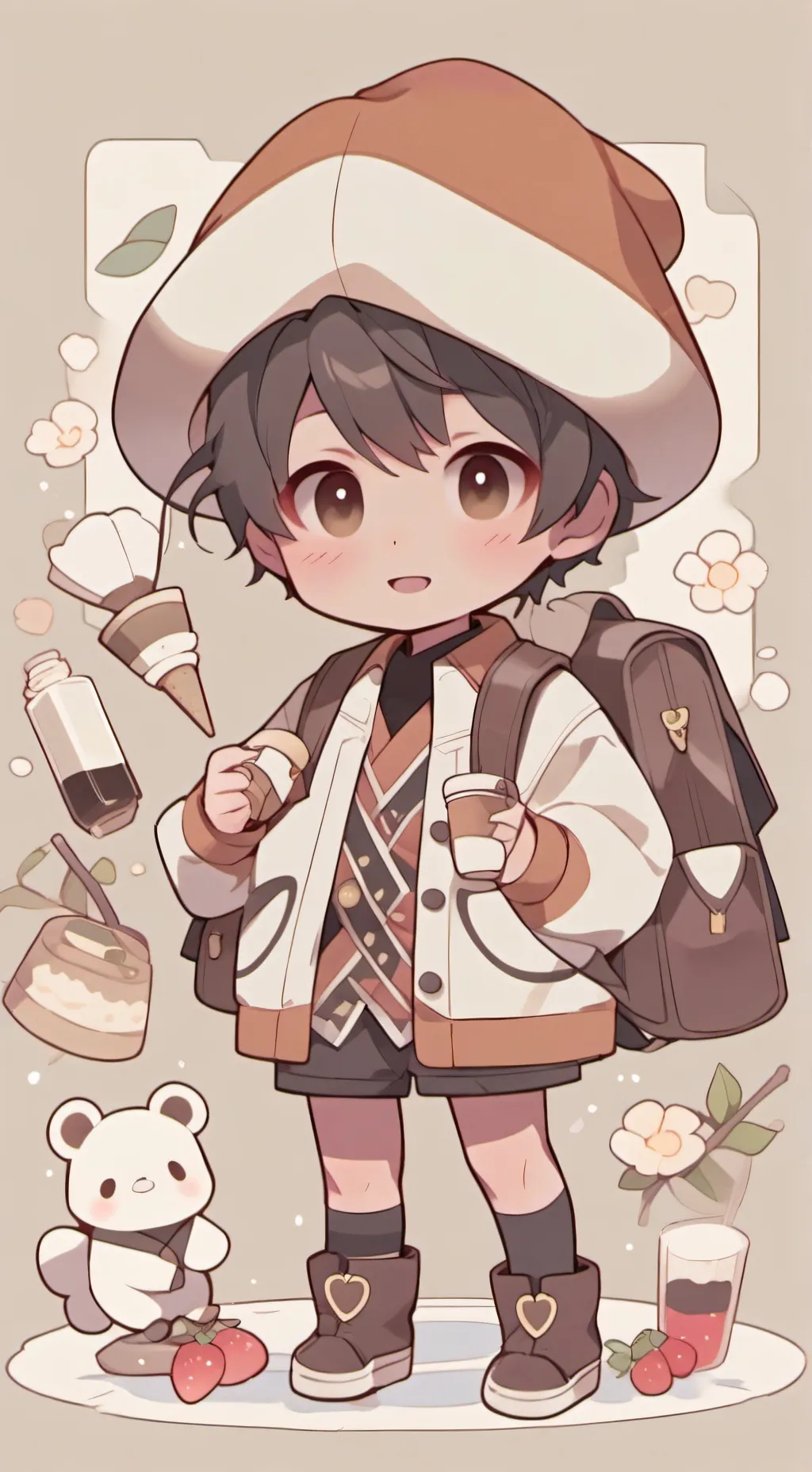 ai character: Indy background