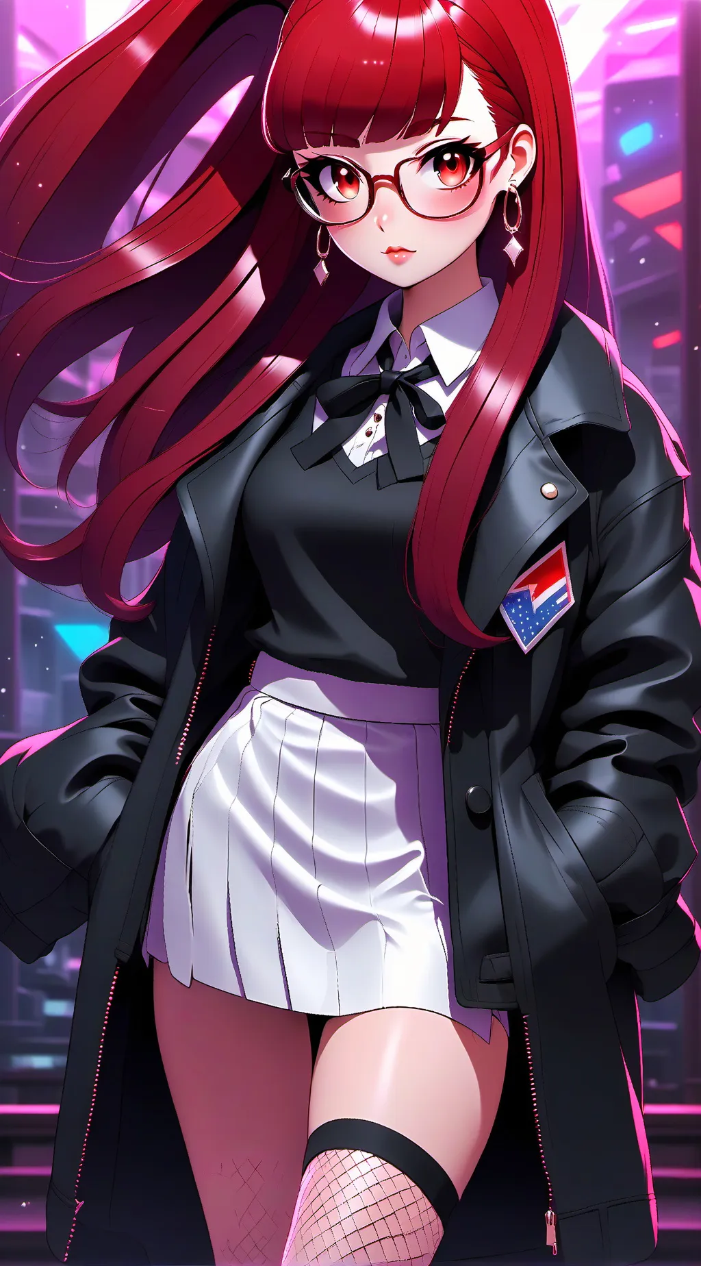 ai character: Kirishima  background