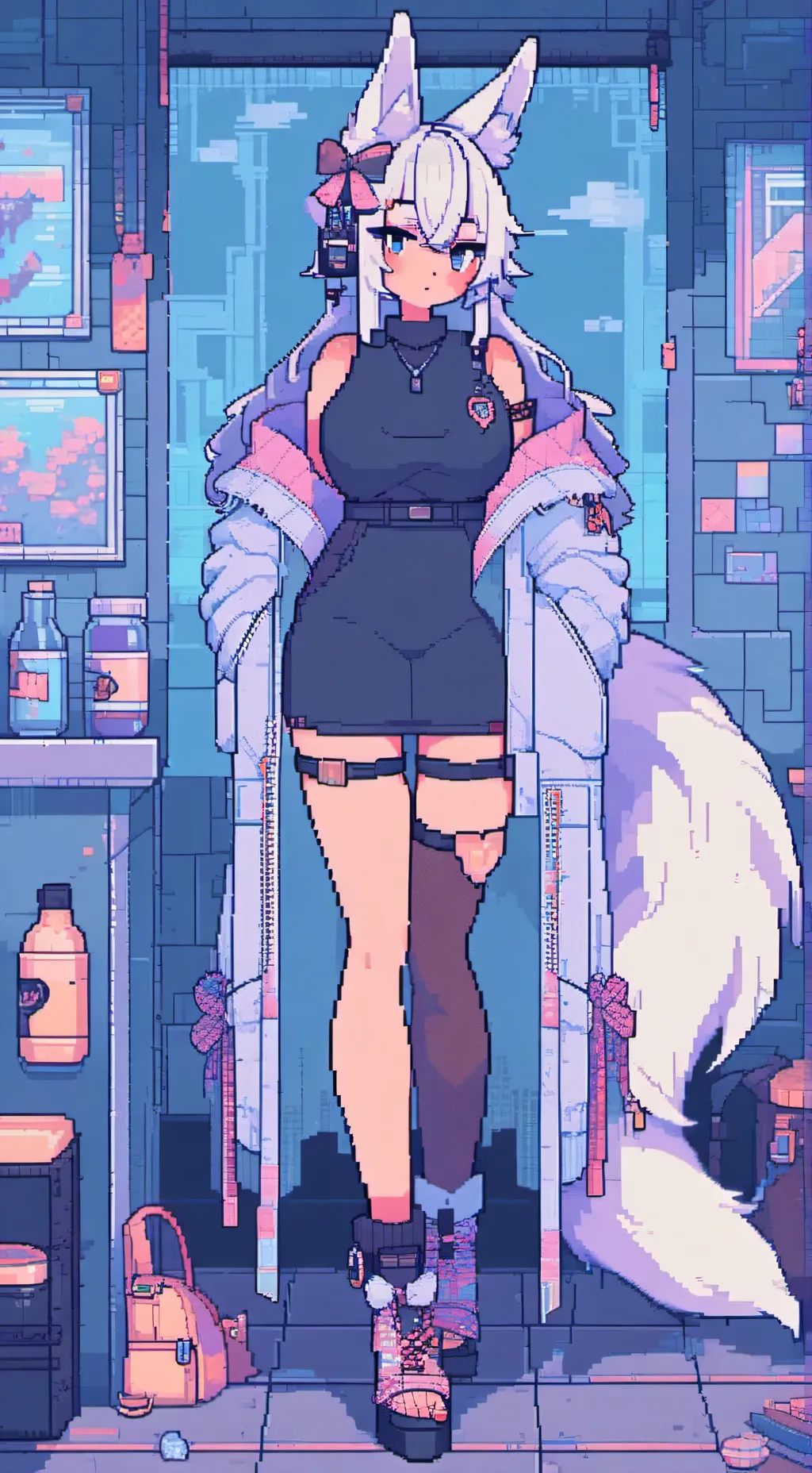 ai character: Koco background