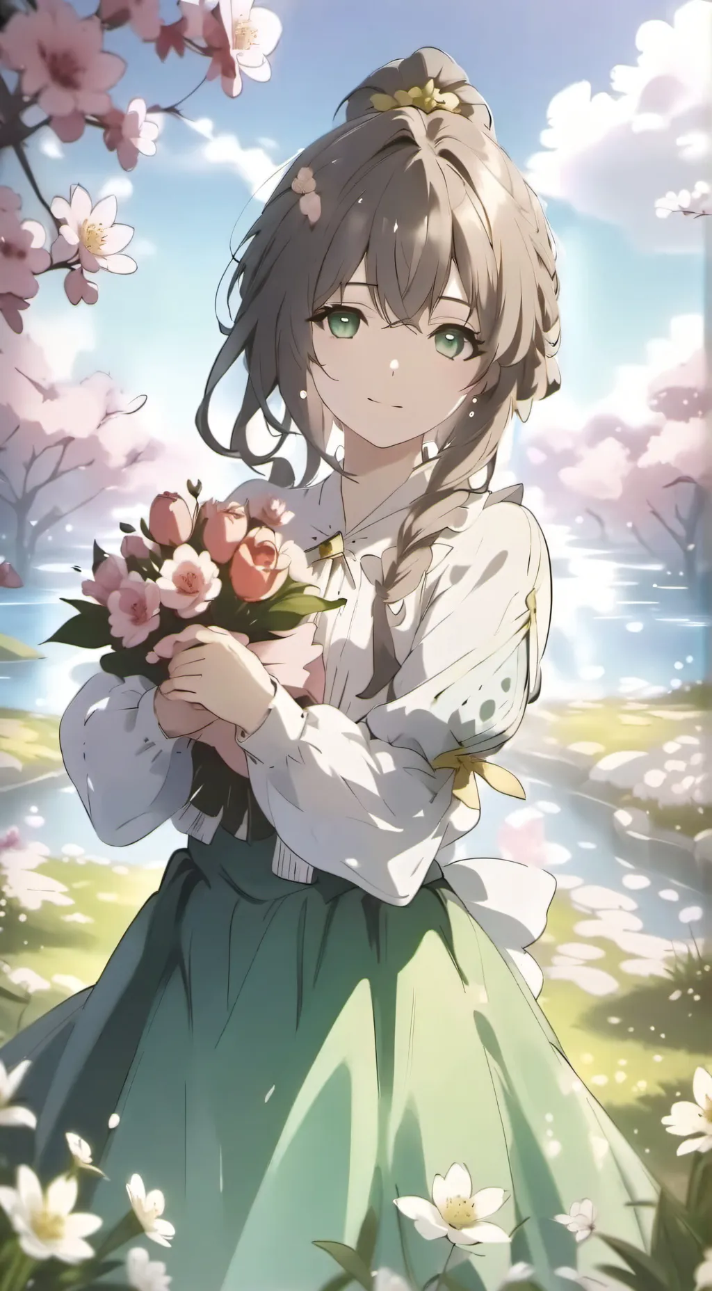 ai character: stella background