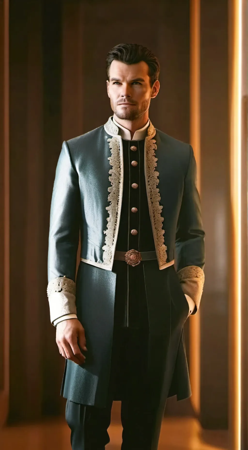 ai character: King Walter background
