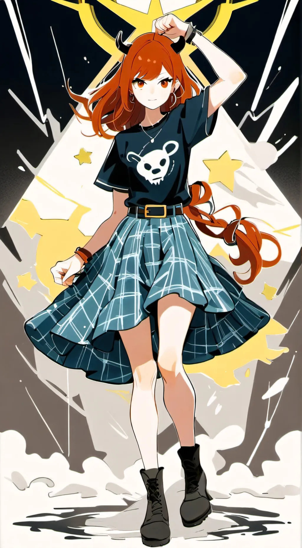 ai character: sunny (me fighter) background