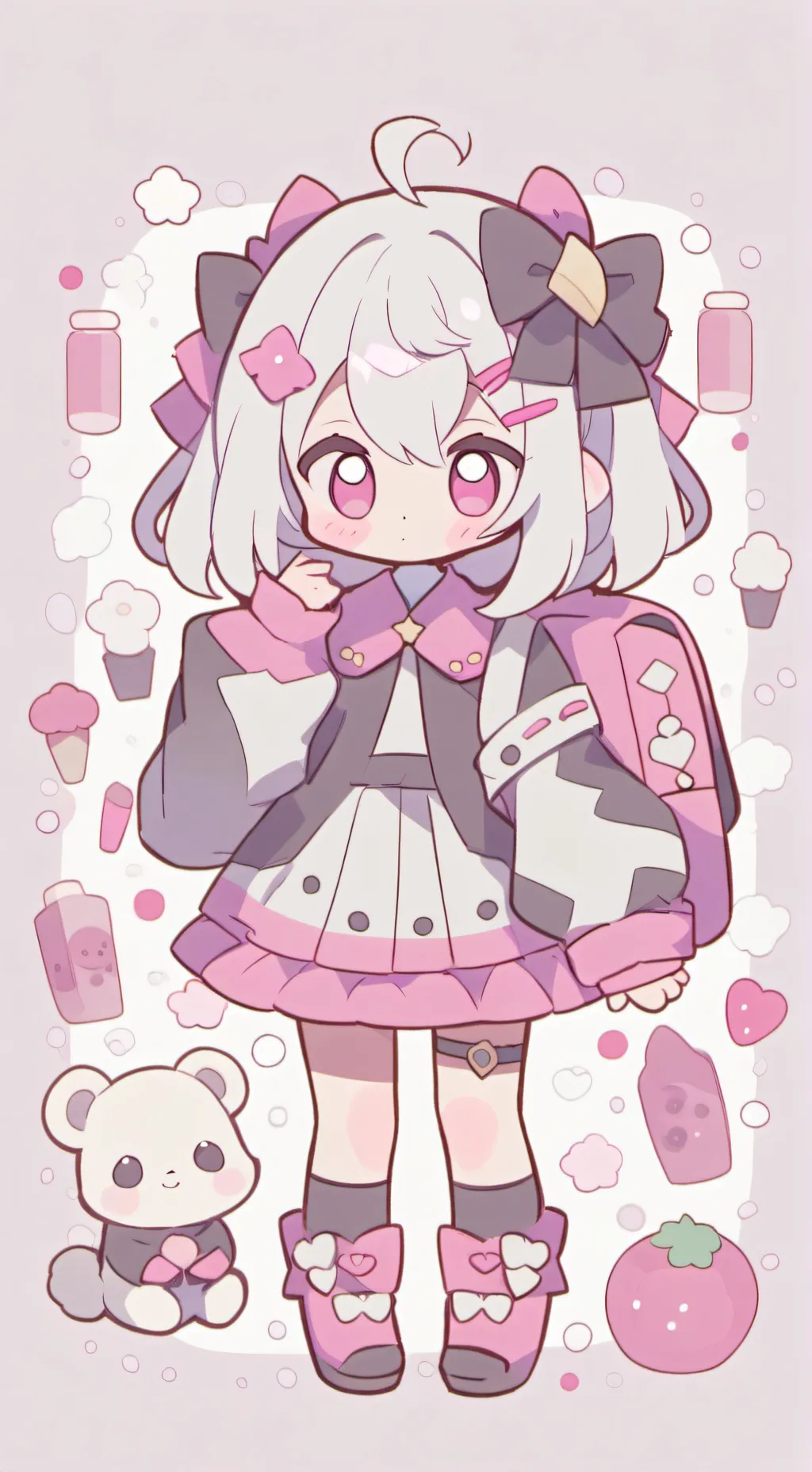 ai character: Bad sprunki background