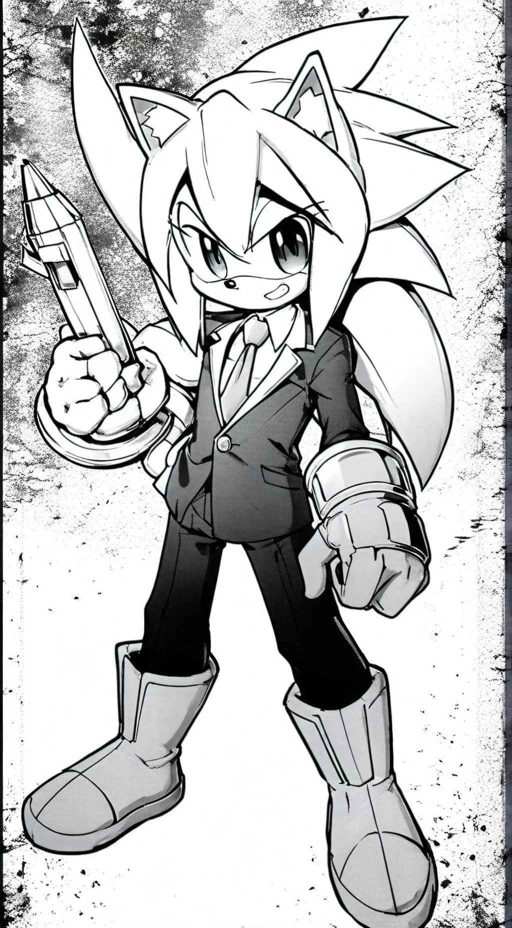 ai character: sonic background