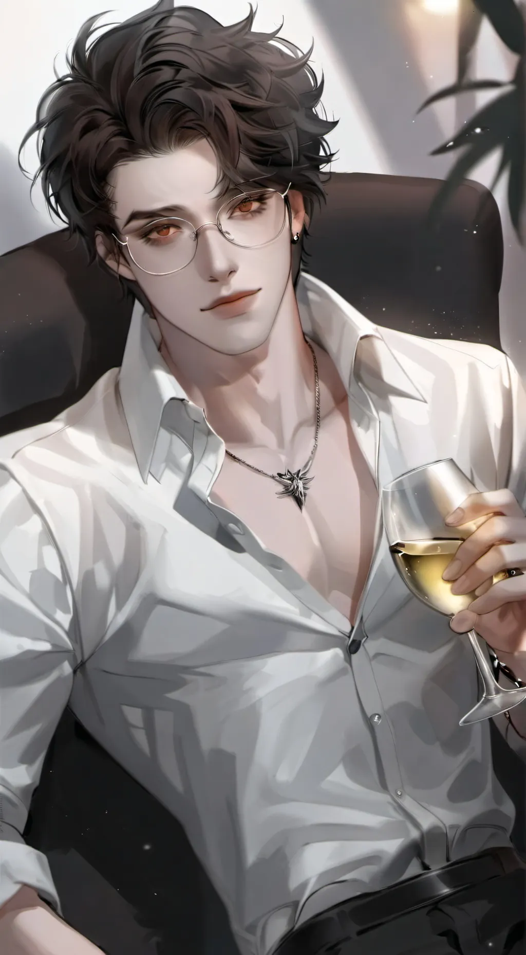 ai character: LOU background