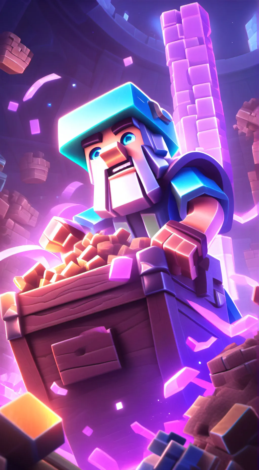 ai character: iam steve background
