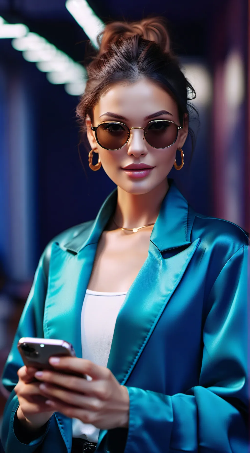ai character: The Viral Coffee Influencer background