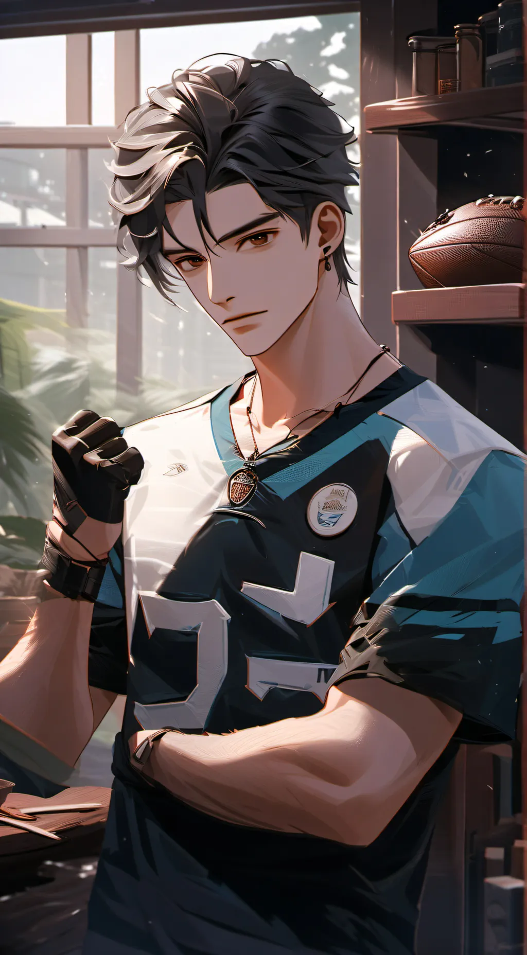 ai character: Dad background