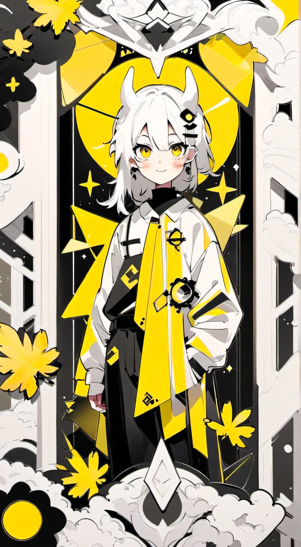 ai character: dw new toon background