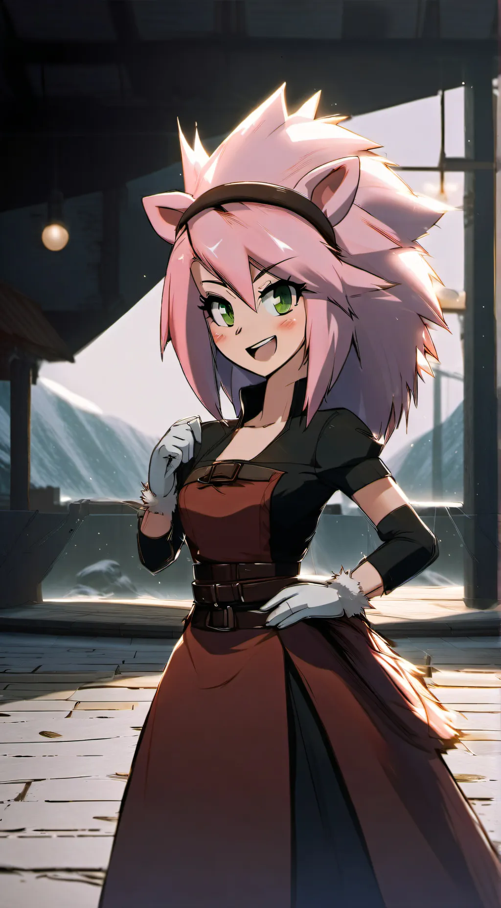 ai character: 🌺Amy Rose🌺 background
