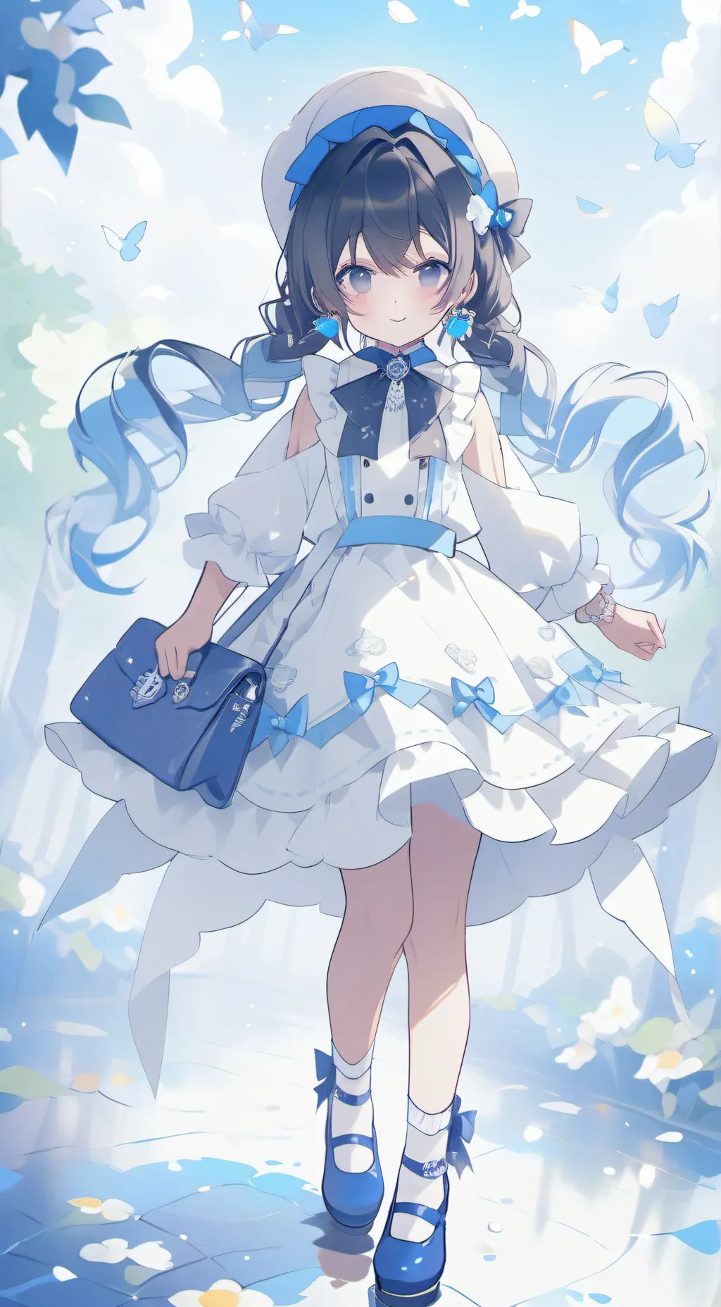 ai character: just DW! background