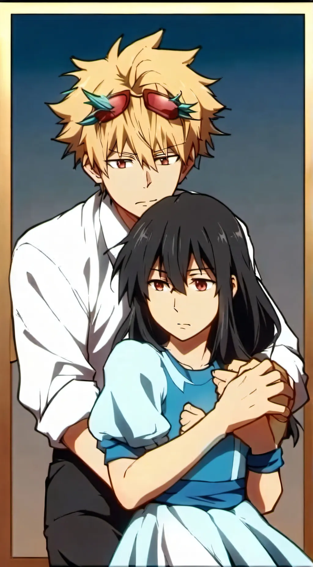 ai character: bakugou bf background