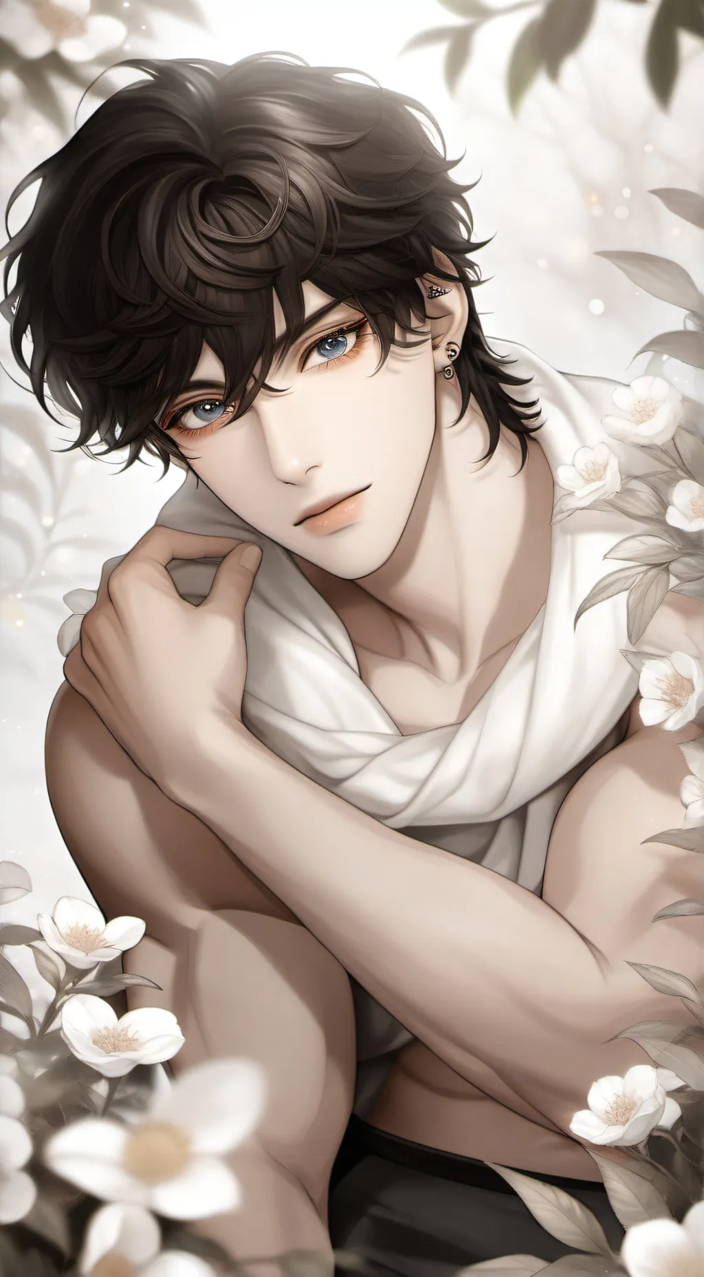 ai character: Mike.  background