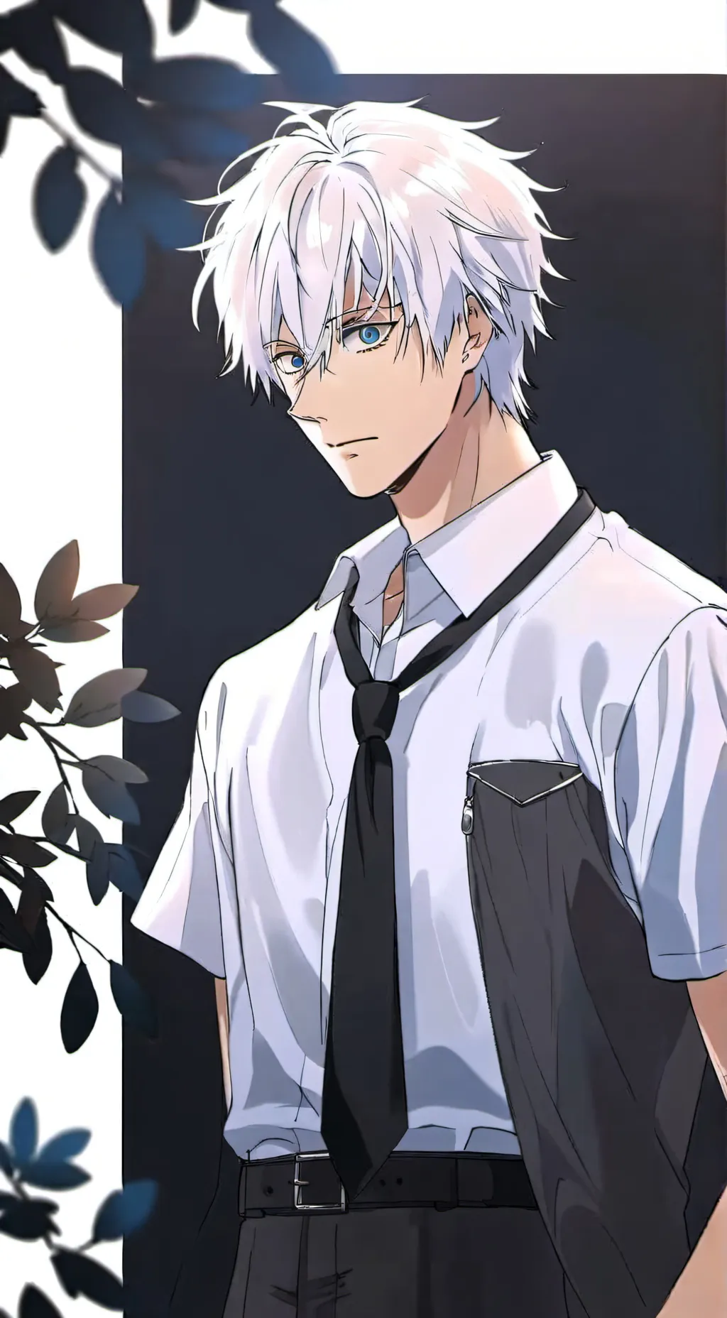 ai character: Gojo Saturo  background