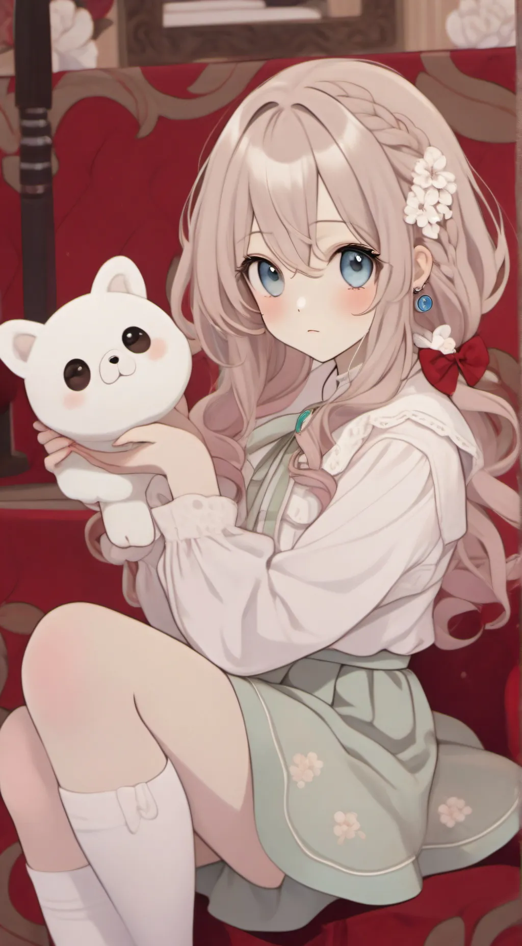 ai character: Angelis  background