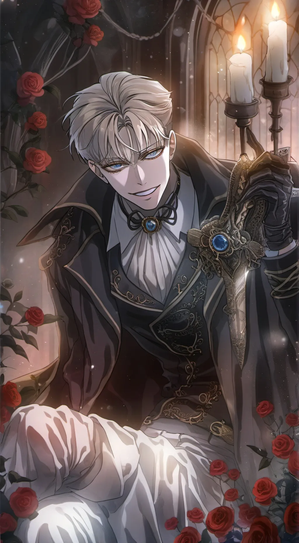 ai character: caniv background