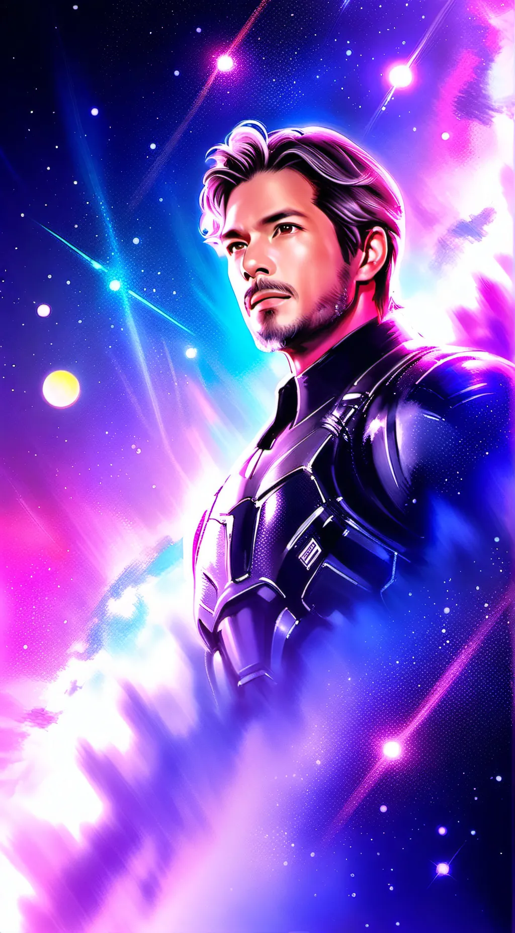 ai character: AVENGERS background