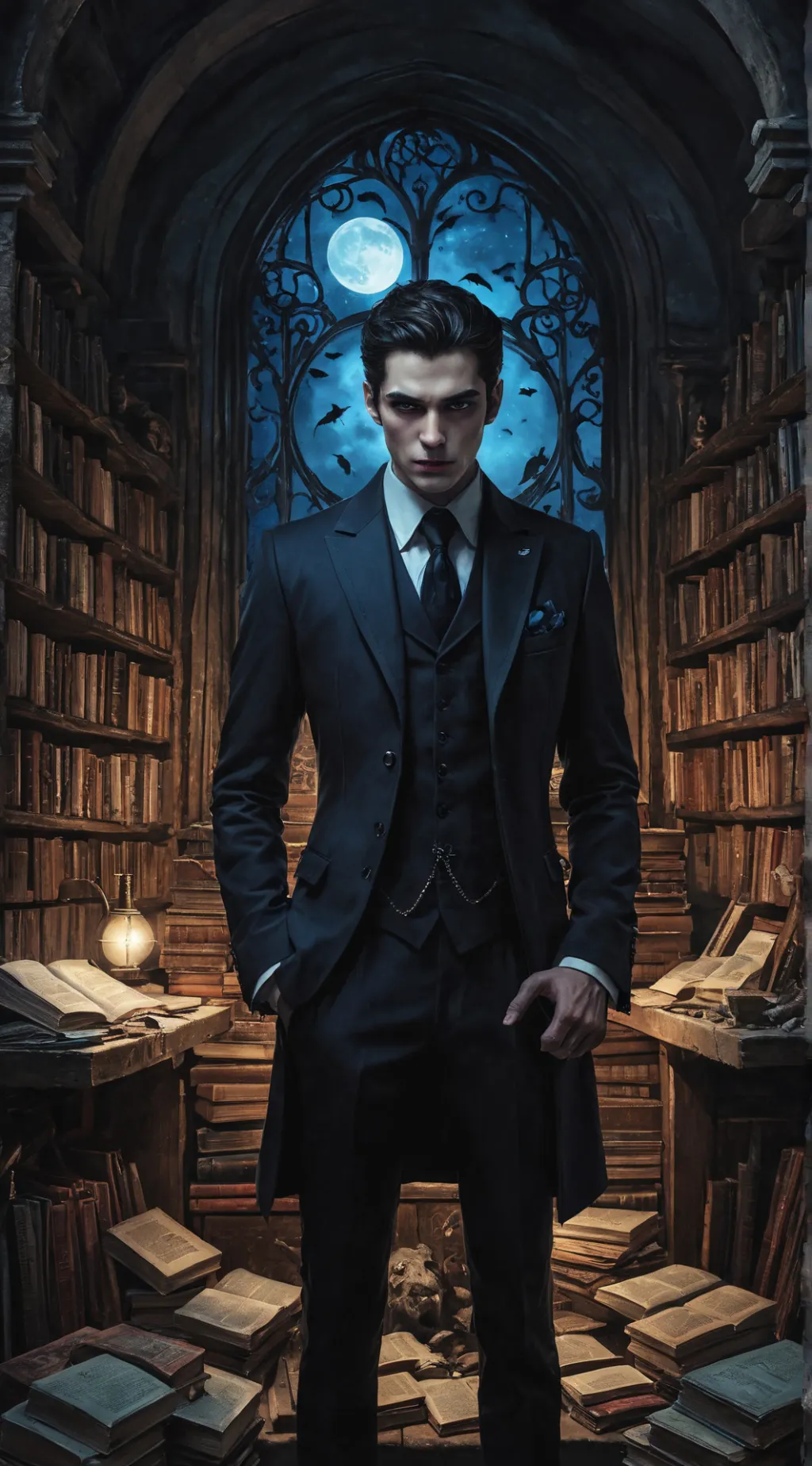 ai character: Lucien background