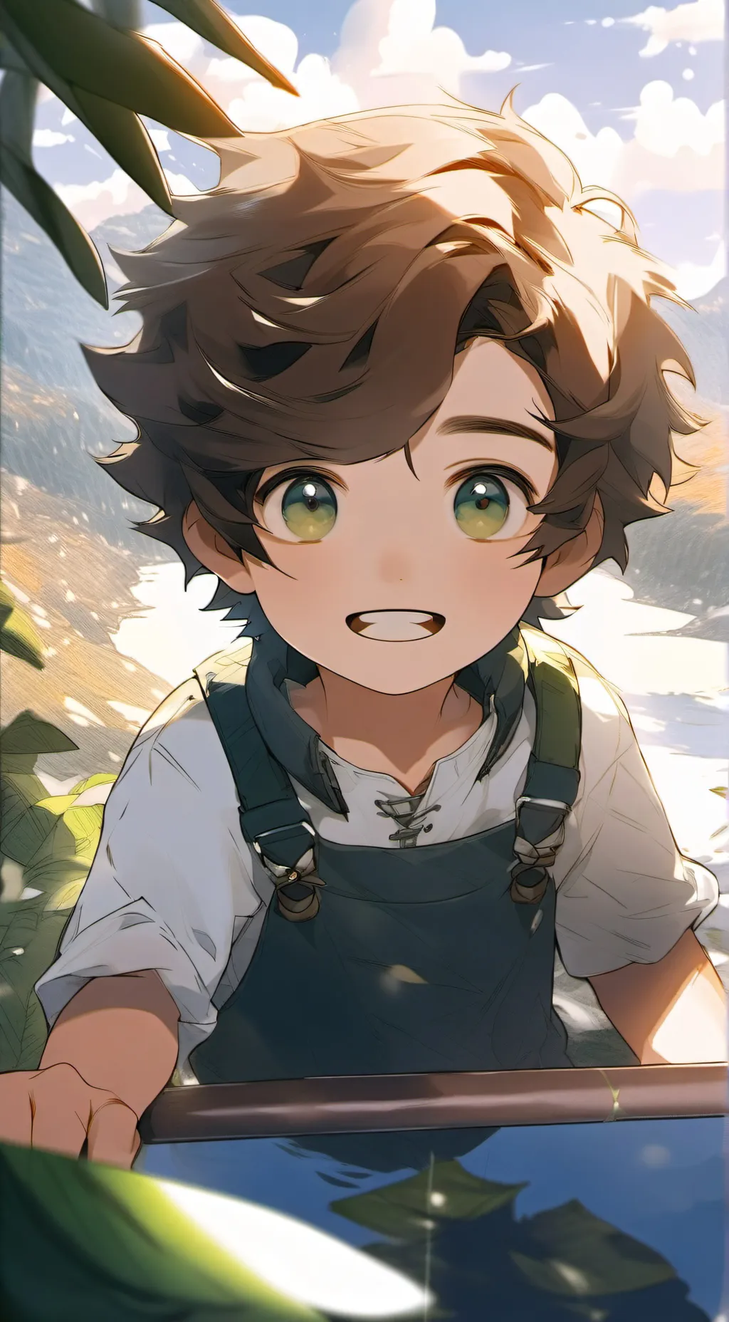 ai character: Andrew  background
