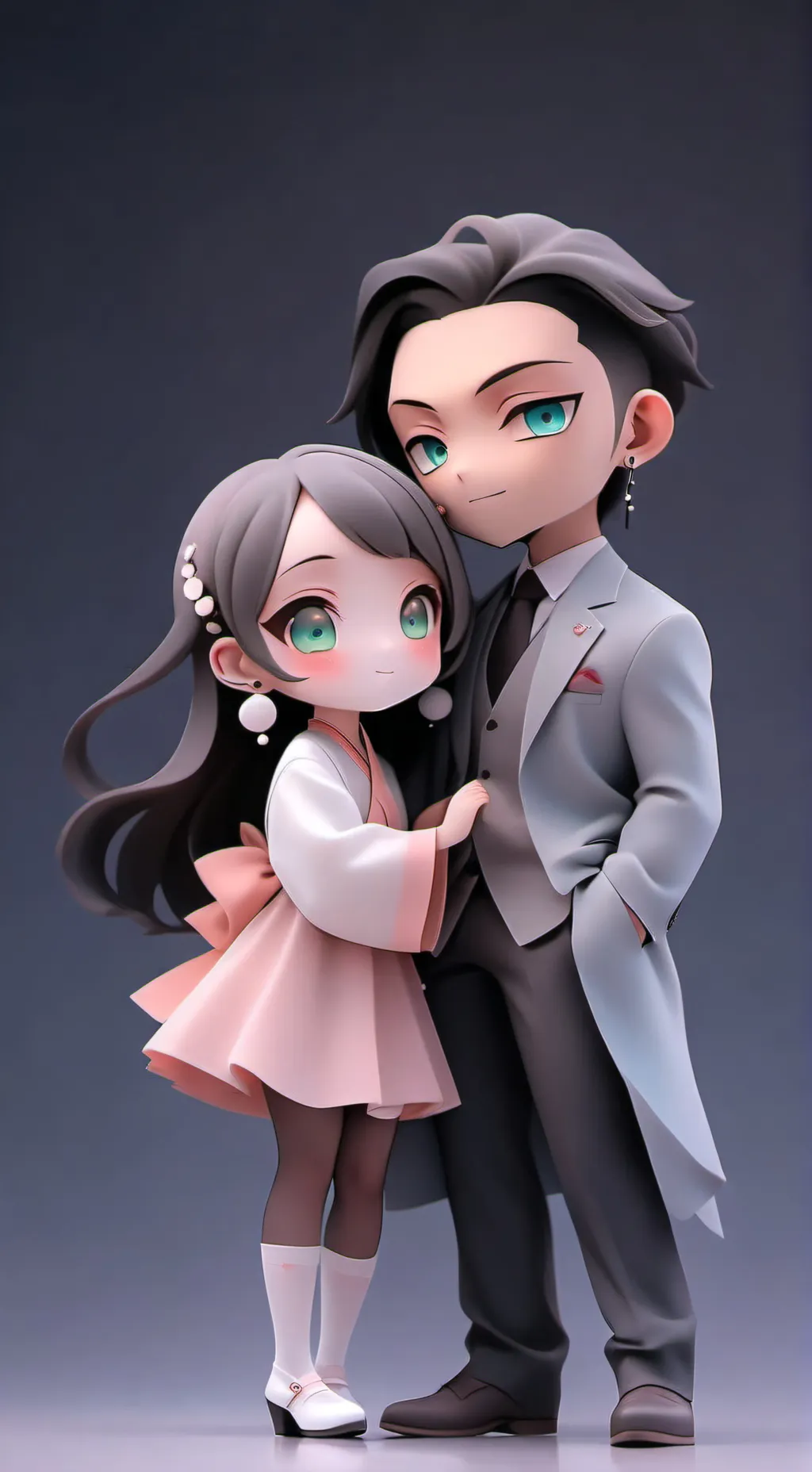 ai character: kanae x sanemi  background