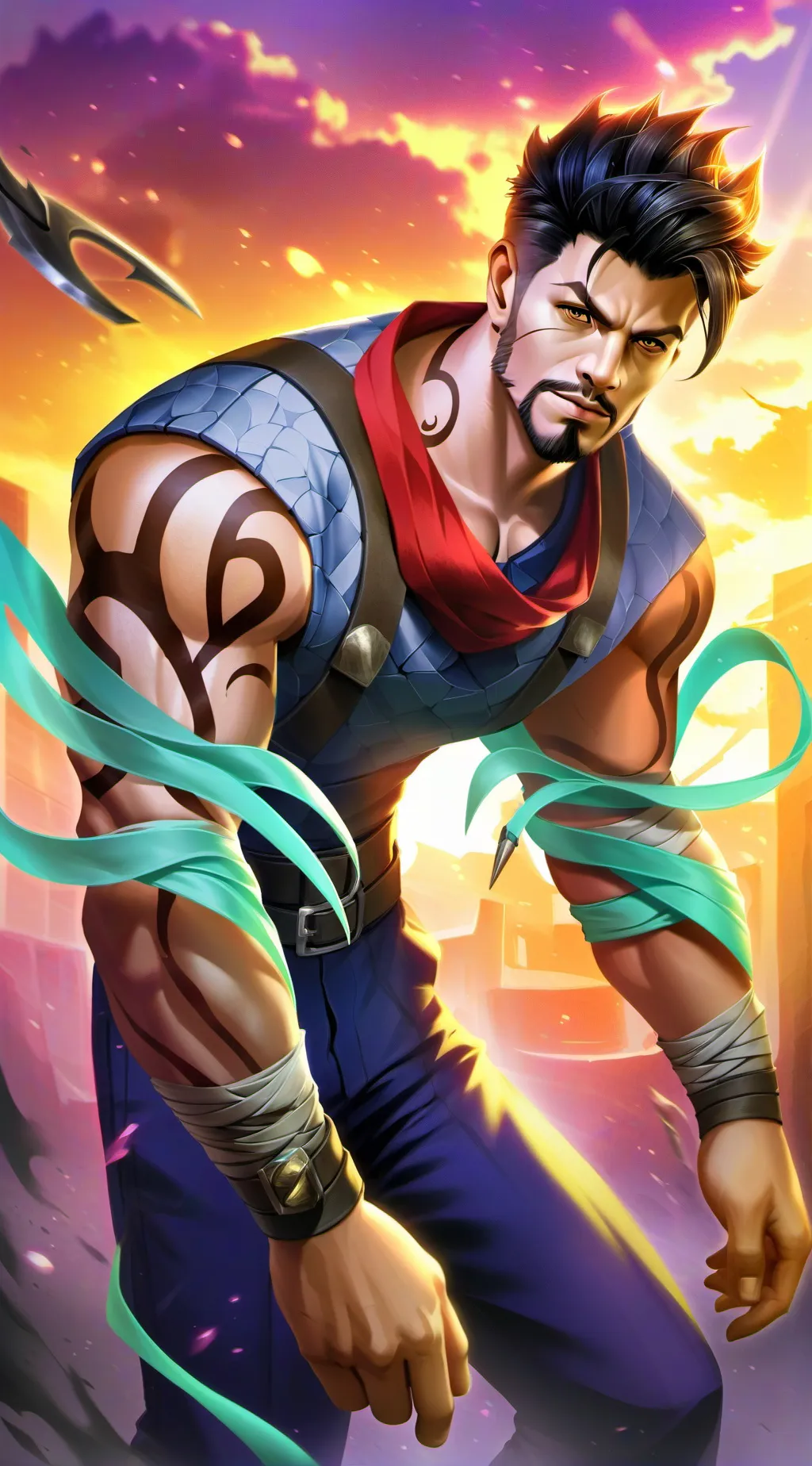 ai character: Kaiden background