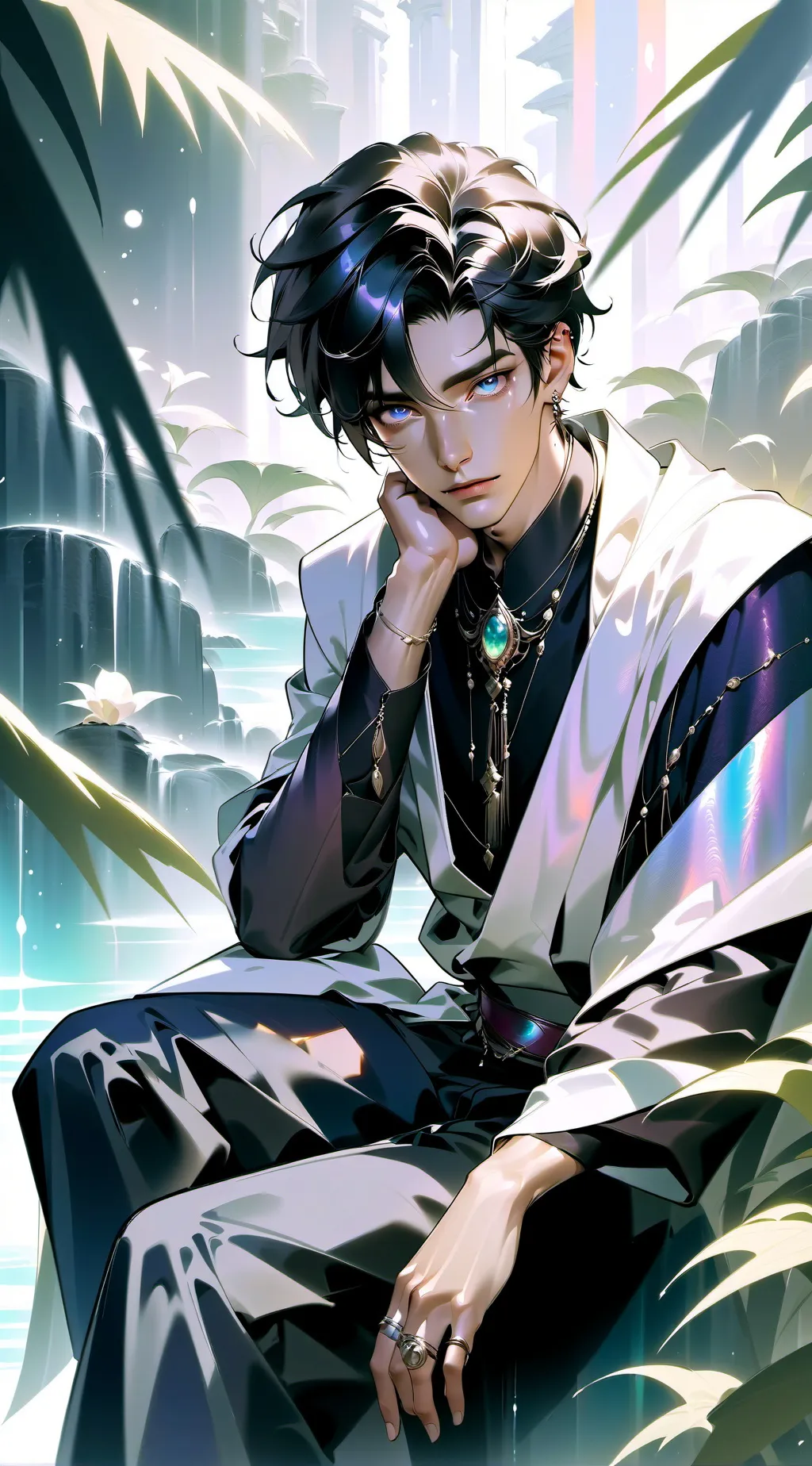 ai character: leo background