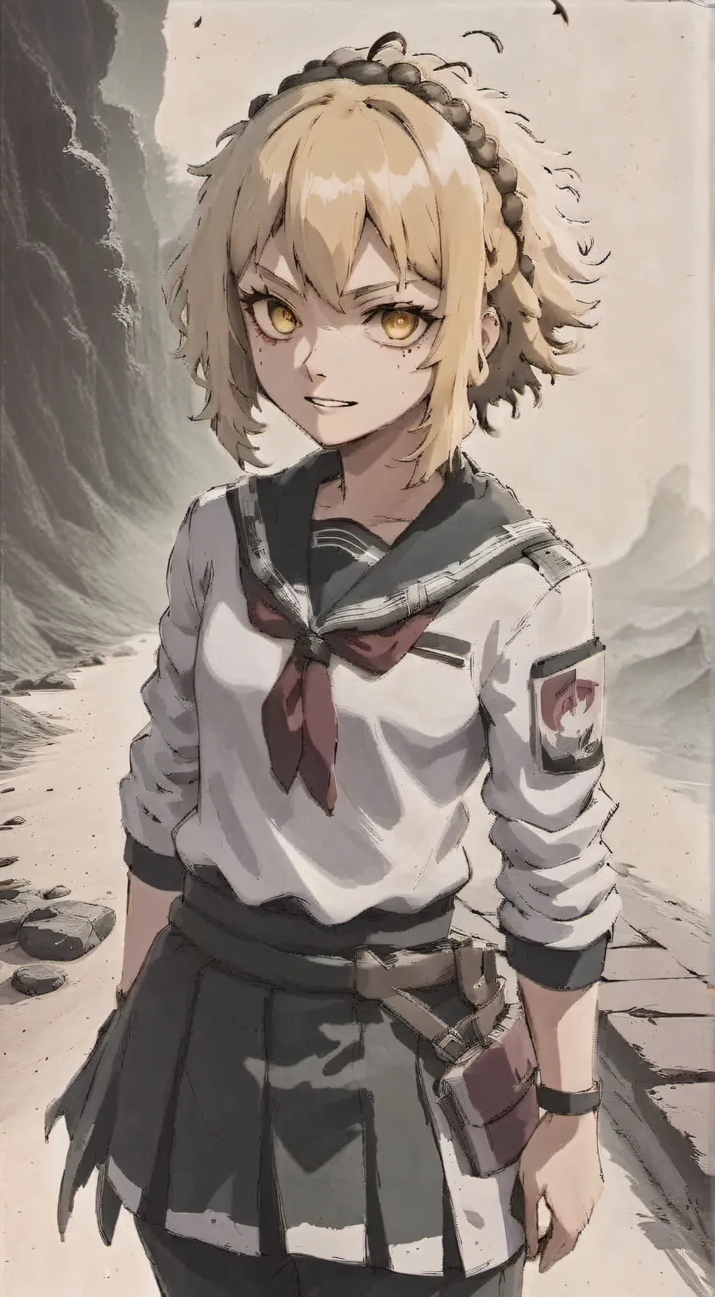 ai character: toga✨🌷💞🤍 background
